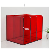 Acrylic File Organizer for Desk,File Holder for Home Office,Book Organizer for Letter,Document,Notebook,Binder,Purse,Mail