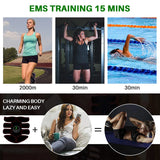 Smart EMS Wireless Muscle Stimulator Fitness Trainer Abdominal Training Electric Weight Loss Stickers Body Slimming Equipment
