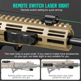 7004 charging mode, equipped with a green laser sight with mouse tail aiming assist function