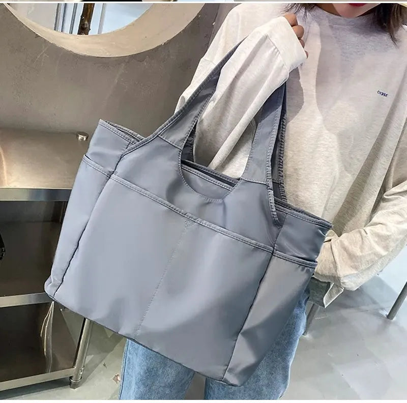Large Capacity Folding Travel Bag Waterproof lightweight  Luggage Tote Handbag Travel Gym Yoga Storage Shoulder Bag For WomenMen