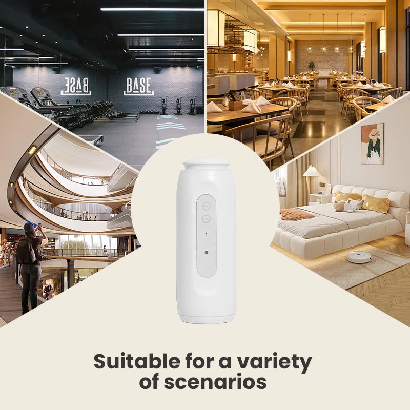 300m³ Wall Mounted Bluetooth Control Perfume Fragrance Diffuser Home Flavoring Air Freshener Air Purifier Oil Diffuser