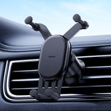 Baseus Car Phone Holder for iPhone Xiaomi Samsung Car Phone Stand Car Mount with Hook Clip Auto Locking Easy Install