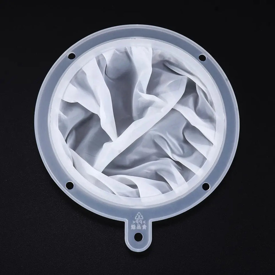 13/15CM Reusable Mesh Nylon Filter Super Fine Colander For Sieve Juice Soy Milk Honey Tea Coffee Wine Strainer Kitchen