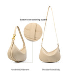 100% genuine leather women's bag designer creates luxury shoulder bag, fashionable new crossbody bag, commuting handbag