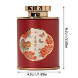 Mini Black Tea Green Tea Airtight Smellugar Coffee Caddy Organizer Travel Portable ContainerSealed Can Tea Jar Storage Boxes