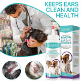 Pet Hair Remover Powder Deshedding Tool For Dogs Cats Effective Fur Clean Grooming Supplies Hot Sale Premium Quality Easy to Use