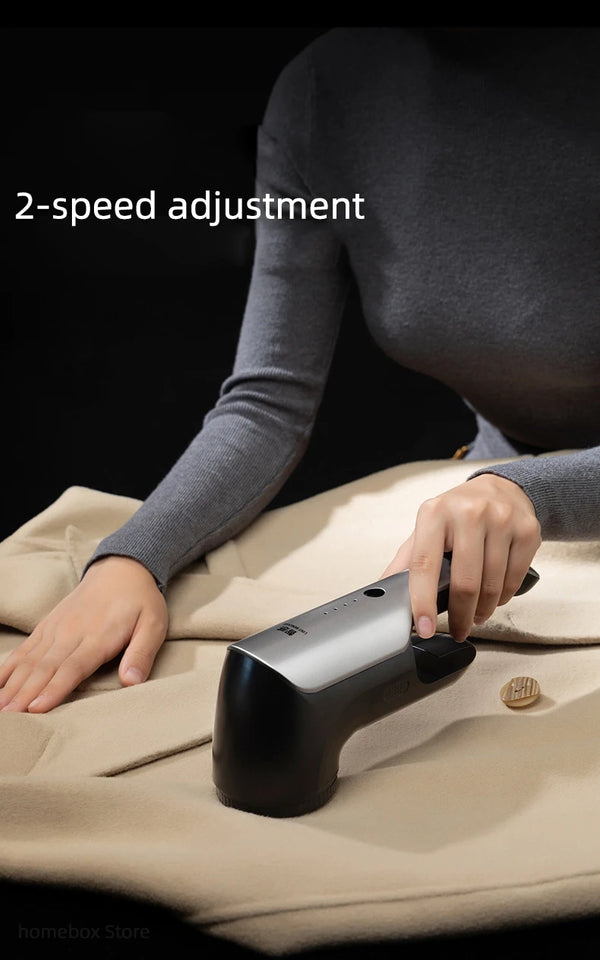 45W Commercial Hairball Trimmer Clothes Lint Remover Spool Machine Professional Electric Lint Remover Dry Cleaners Shaving Ball