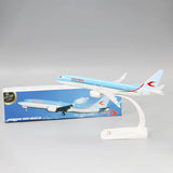 1:200 Scale B737 MAX8 neos Airlines ABS Plastic Airplane Aircraft Plane Model Toy Assembly Resin for Collection