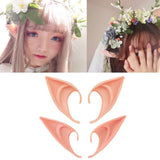 1-10Pairs Party Decor Angel Elf Latex Ears Fairy Cosplay Costume Accessories Halloween Decor Kid Toy Photo Props