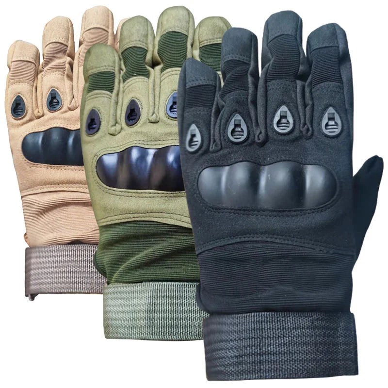 Military fan hard shell black eagle tactical sports gloves male cross border protection male five finger hard shell training