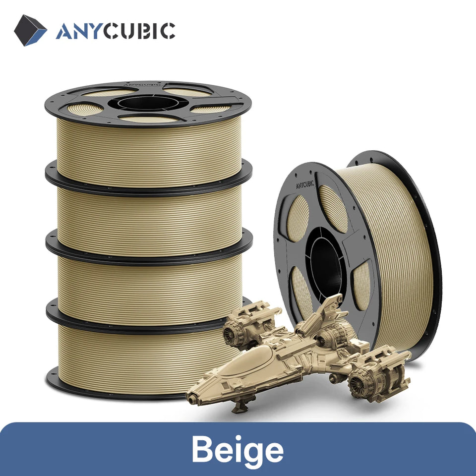 5KG ANYCUBIC PETG Filament PLA 3D Printer Multicolor 1.75mm Plastic 3D Printer Filament For Kobra 3 Combo S1C FDM 3D Printer