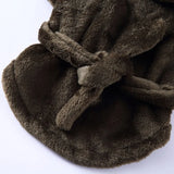 Pet Dog Bathrobe with Hooded Dog Pajamas Sleeping Clothes Soft Pet Bath Drying Towel Clothes For Puppy Dogs Cats Coat Pet Supply