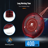 RETEKESS T119 Wireless Restaurant Paging System Coaster Vibrater Buzzer Receiver 2-Way Charge for Cafe Food Trucks