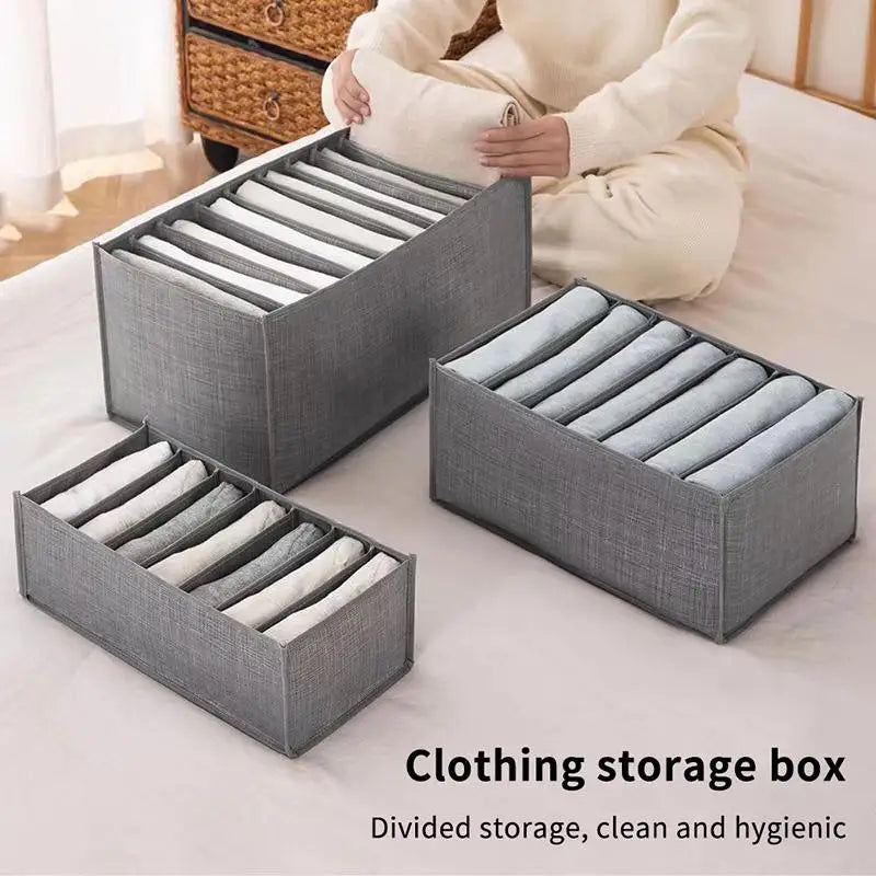 ✔Underwear Organizers Of Cabinets And Drawers Wardrobe Clothes Bra Organizer For Underwear Socks Pants Home Foldable Storage Box