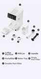 220V Touch Screen Coffee Machine for Home 20Bar Espresso Maker with Milk Frother Automatic Coffee Brewer Energy Saving