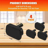 D0AB Non Slip Silicone Feet Guards Durable Air Fryer Silicone Bumpers Silicone Covers