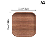 Wooden Tray Whole Piece Walnut No Splicing Wooden Serving Board Natural Cut Wooden Serving Trays Coffee Tea Trays New Tableware