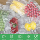 50PCS Net Pattern Vacuum Bag Food Bag Household Fresh-Keeping Bag Cooked Food Packaging Bag