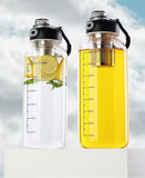 Tea Separation Glass Tea Cup Double Drinking with Handle Water Cup Large Capacity High Temperature Resistant Portable Kettle