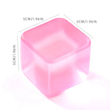 Ice Cube Shaped Square Stress Relief Ball Toy Squishy Squeeze Anxiety ADHD Stress Relief Sensory Adults Toys