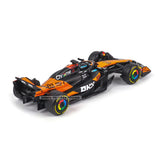Bburago 1:64 McLaren F1 2025 MCL39 #4 Lando Norris #81 Oscar Piastri car model series children's Christmas boy gift toys