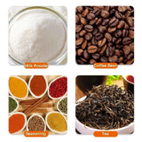 High-quality Stainless Steel Measuring Spoon Blending Thicken Coffee Scoop 5/10/15/20/30ML Powder Spoon Coffee