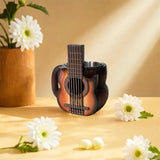 Stainless Steel Musical Instrument Coffee Mug Ornament Durable Guitar Style Water Cup Easy To Clean Comfortable Handle
