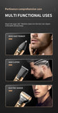 Kemei KM-1429 3 in 1 Electric Beard Shaver Professional Nose Trimmer Detachable Blade Mens Multifunctional Hair Cutting Machine