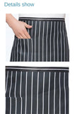 Chef Apron Special Kitchen Mens Hotel Restaurant Restaurant Back Kitchen Half-length Short Apron Household Cleaning