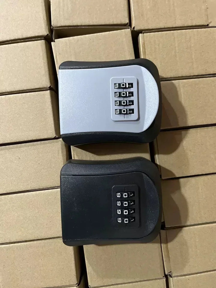 Key Keeper Combination Lock Wall Mounted Waterproof 4 Digits Passwords 5 Keys Storage Box Easy to Fix Home Or Office safe box