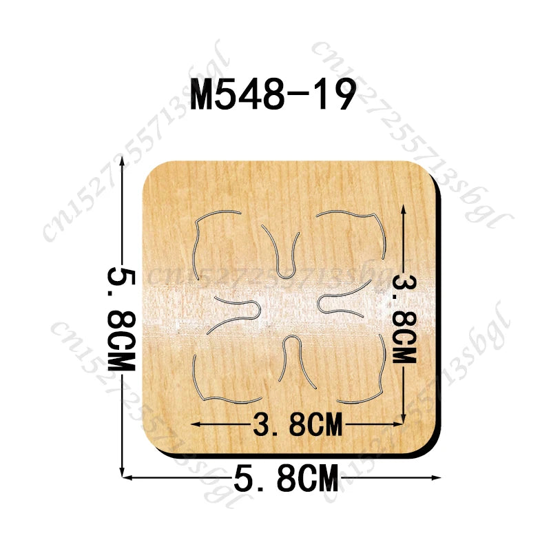 New Cutting Dies New Arrivals Scrapbooking 16MM Knife Suitable for Rolling Type Wooden Mold Cutting Machine