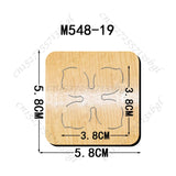 New Cutting Dies New Arrivals Scrapbooking 16MM Knife Suitable for Rolling Type Wooden Mold Cutting Machine