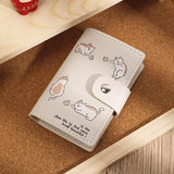 10 Slots Card Holder Business Card Photocards Holder Kawaii Credit Bank Card Case Portable Cash Clutch Wallet Desk Organizer