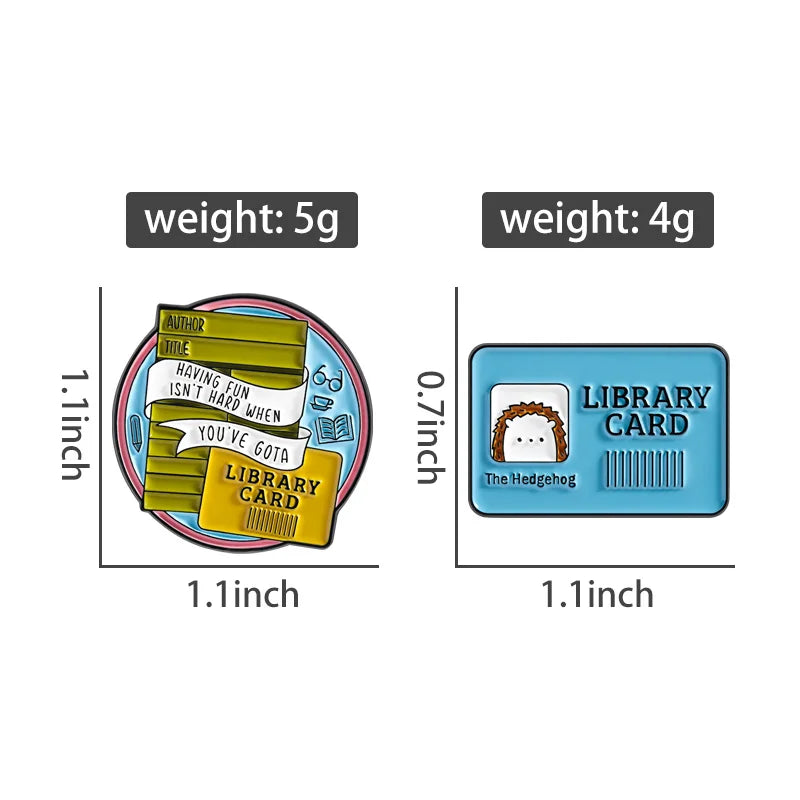 2-6pcs/set Hobby Collection Enamel Pins Reading Book Iced Coffee Knit Brooch Hiking Badges Music Korean Girls Band Jewelry