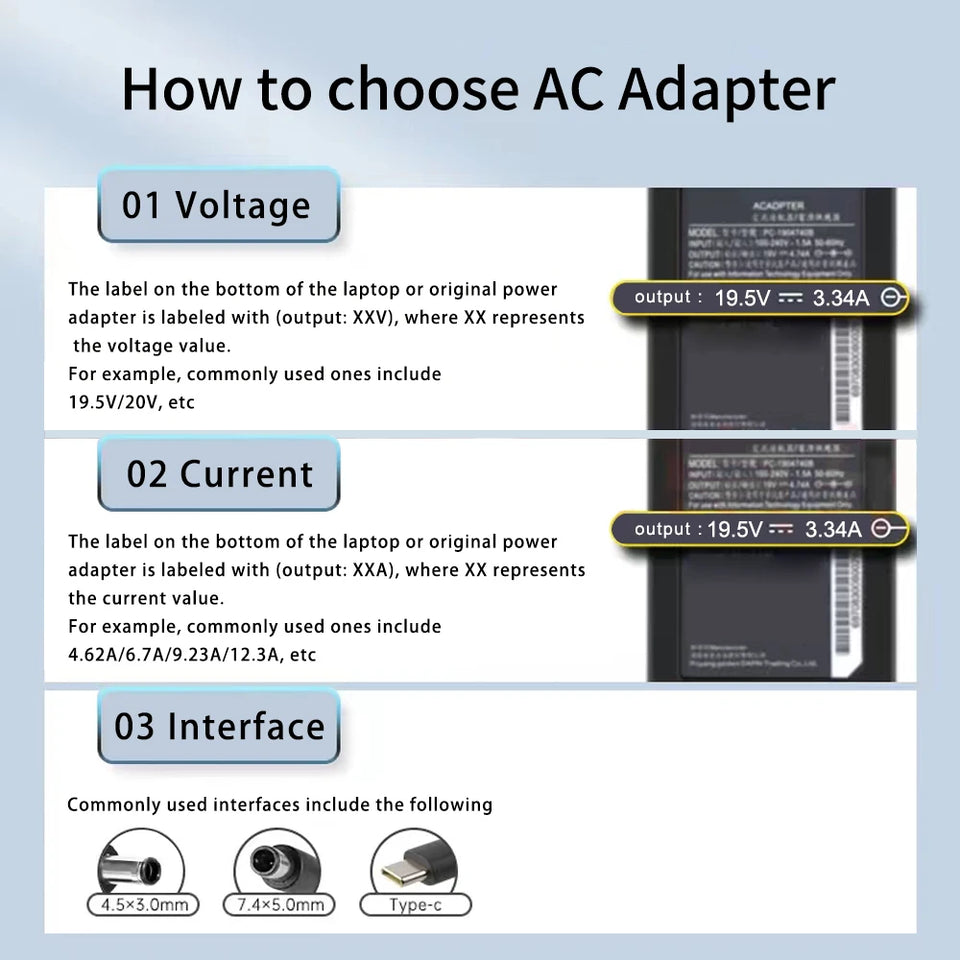 130W 19.5V 6.7A 4.5*3.0MM Laptop Adapter DC Charger For Dell XPS 14 15 9530 9550 9560 Precision M6300 Inspiron 15 7000 7557