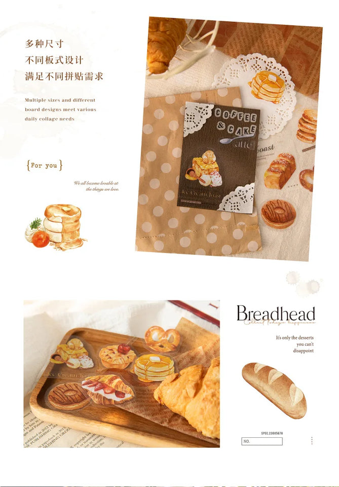 30-Sheet Vintage Coffee Theme Sticker Pack, Retro Coffee Culture Designs & Crisp Details, Perfect for Journal Embellishment