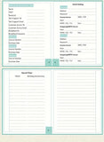 MINI Size Notebook Telephone Address & Birthday Book With Alphabetic Tabs Notepad Notebooks Writing Pads Office School Supplies