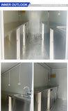 Food Trailer Mobile Fast Food Trailer Flower Shop Ice Cream Cart Juice Coffee Kiosk Fully Equipped