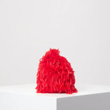 Dopamine-style clip bag, Y2K plush clutch bag, candy-colored women's purse, dinner dress clutch