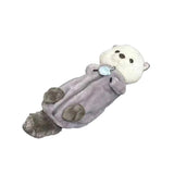 1Pcs Creative Sea Otter Plush Doll Pencil Case Ins High-attractive Pen Holder Cute Pencil Pouch Bag School Supplies Stationery