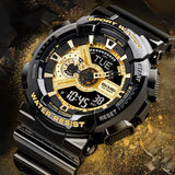 SKMEI World Time LED Light Digital Electronics Watches For Men Women Sports Quartz Watch Waterproof Wristwatches Horloges Mannen
