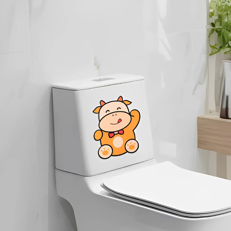 Deodorant fragrance sticker cute, self-adhesive cute toilet, kitchen odor removal aromatherapy sticker, decorative fragrance