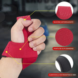 GOUNOD Weightlifting Wrist Straps Strength Training Adjustable Non-slip Gym Fitness Lifting Strap Wrist Support Grip Band