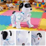RC Robot Dog Electronic Stunt Pet Interactive Touch Programmable Smart Walking Dancing Kids Birthday Gift for Kids Boys Girls