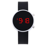 Fashion Women Digital Wrist Watches Simple Round Dial Led Watch for Woman Casual Sport Ladies Electronic Clock reloj digital