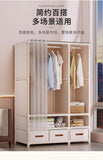 Durable Dustproof Collapsible Closet Large Capacity Wardrobe Easy Assembly Storage Organizer for Bedroom Dorm Daily Arrangement