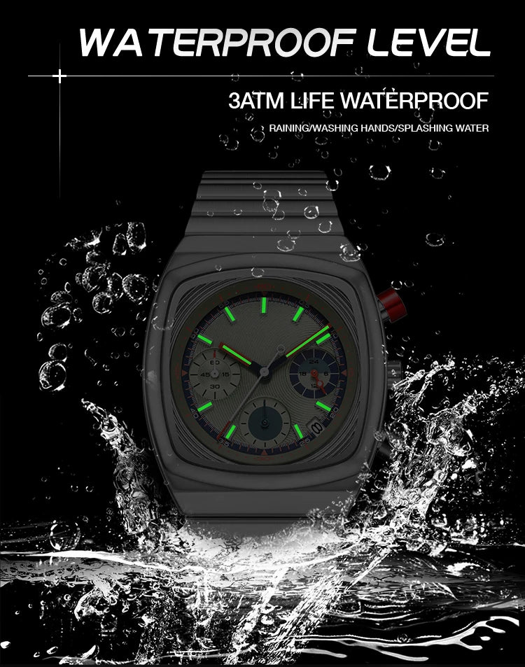 CILOA man vintage high-end Men automatic mechanical men's watches for men elegant Gifts male waterproof steeldive Men's watch