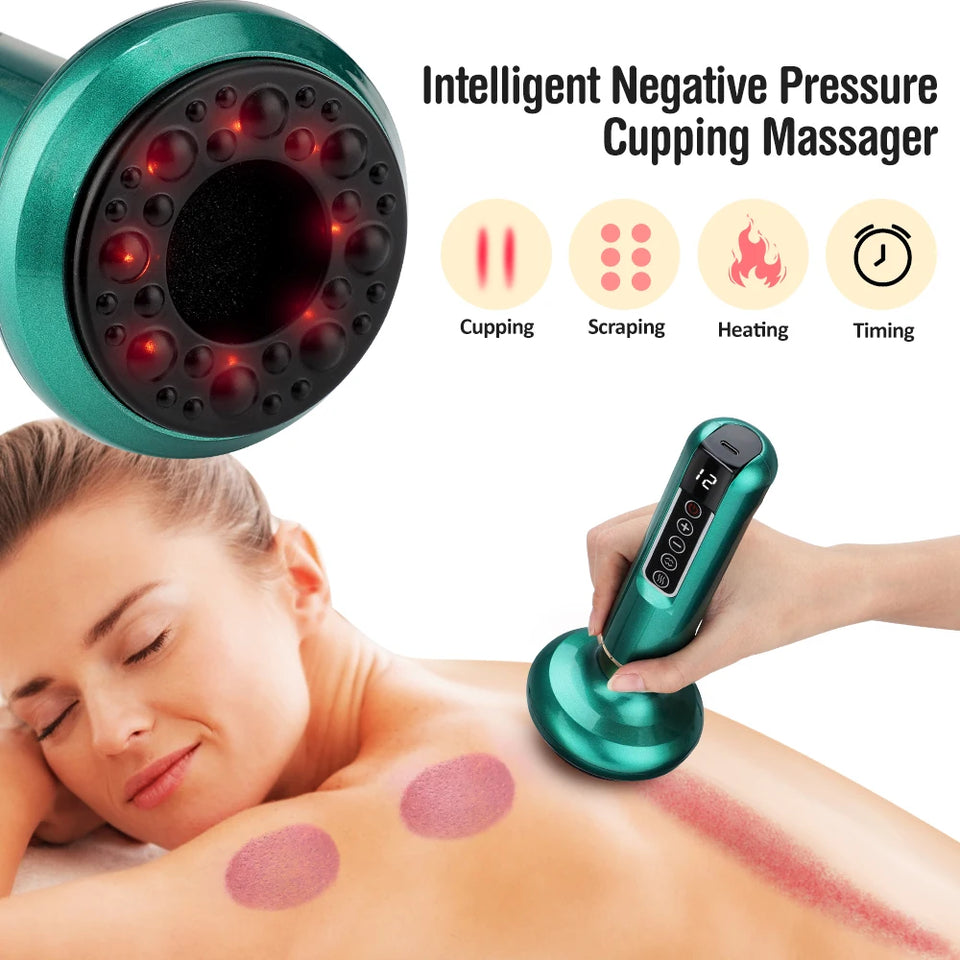Handheld Body Fat Massager Cellulite Massager Adjustable Body Guasha Contouring & Sculpting Machine For Belly Cellulite Suction