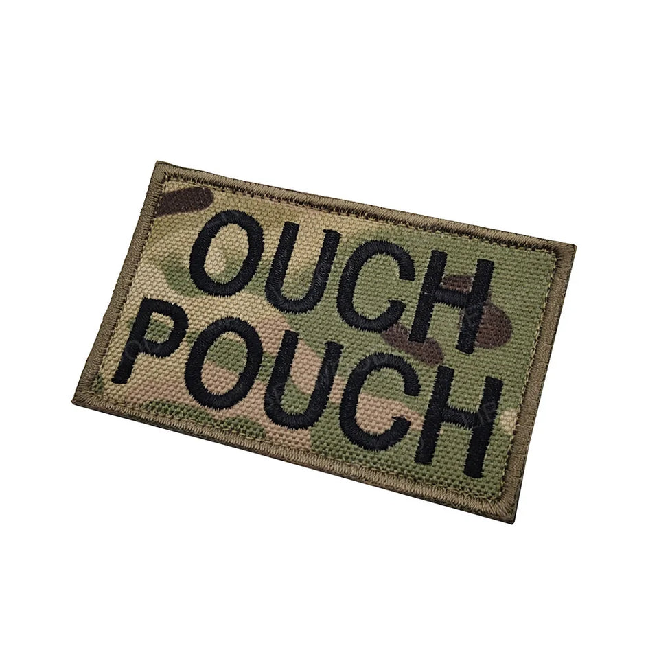 Funny But Did You Die Tactical Patches Embroidered Applique Fastener Hook & Loop Emblem Ouch Pouch Badge Patch for Caps Bag Vest