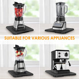 Kitchen Appliance Sliding Tray with Smooth Wheels Below Cabinet Appliance Rolling Tray Countertop Moving Slider Coffee Tray